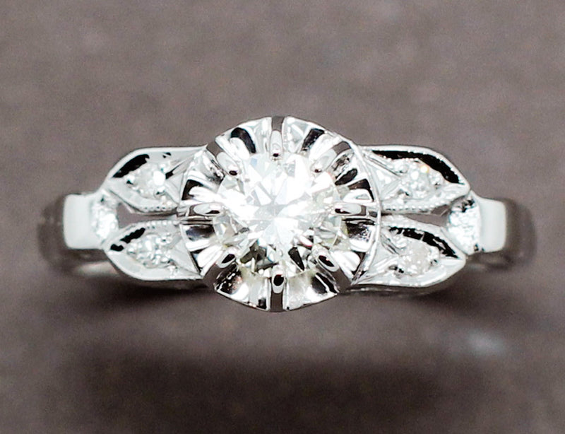 Bague Art Déco Diamants