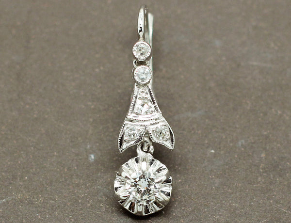 Boucles d'oreilles Art Déco Pendantes