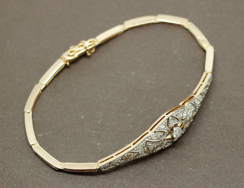 Bracelet Art Déco Diamants