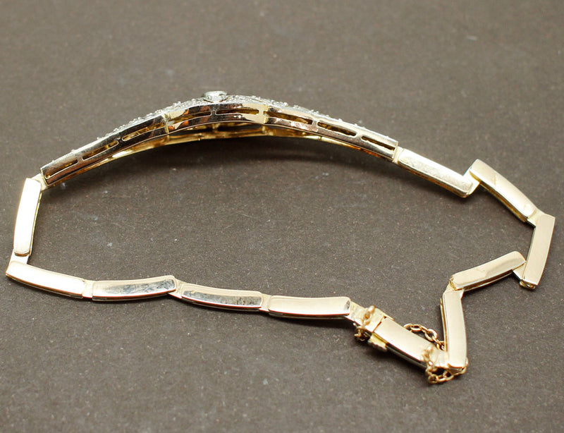Bracelet Art Déco Diamants