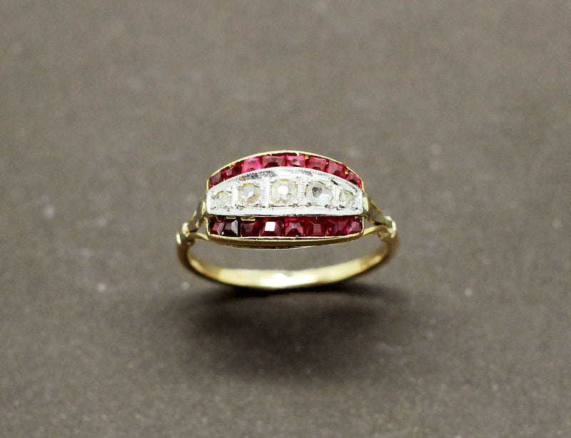 Bague Art Déco Verneuils Diamants