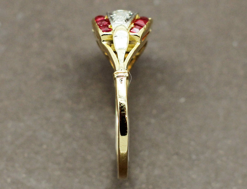Bague Art Déco Verneuils Diamants