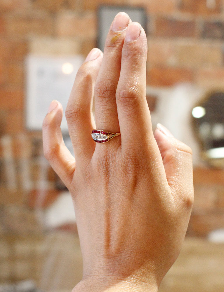 Bague Art Déco Verneuils Diamants