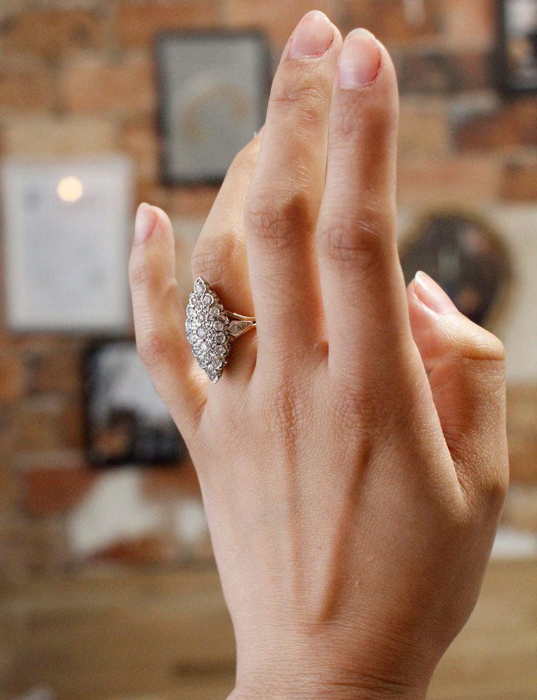 Bague Marquise Diamants