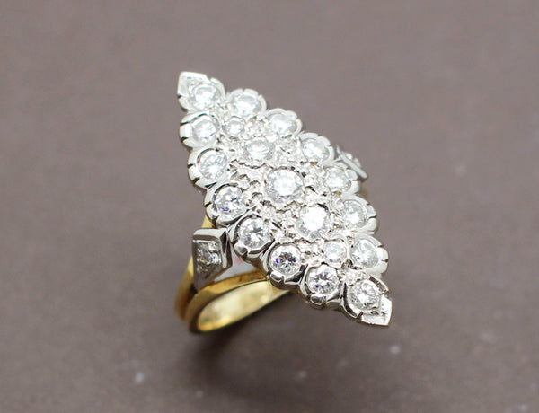 Bague Marquise Diamants