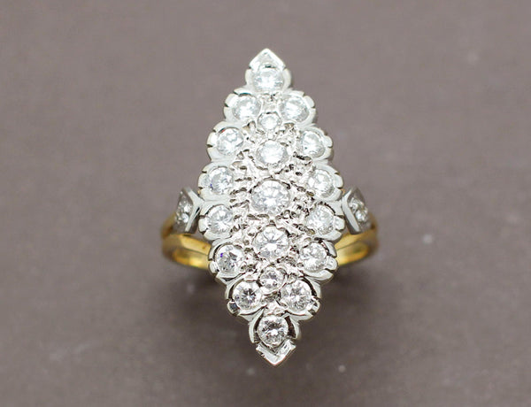 Bague Marquise Diamants