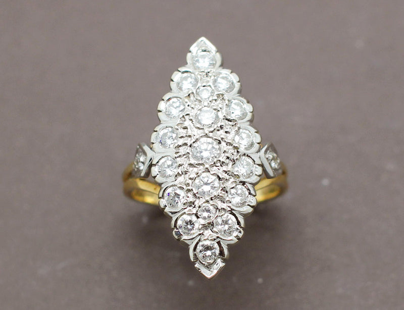 Bague Marquise Diamants