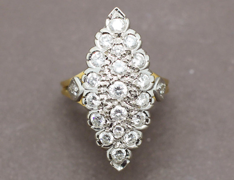 Bague Marquise Diamants