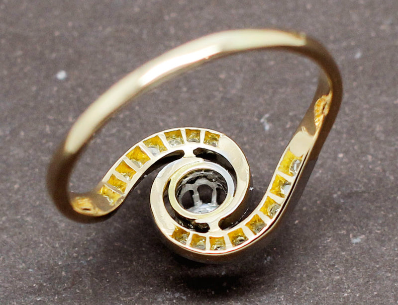 Bague Tourbillon Diamants