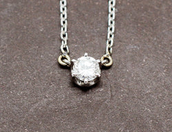 Pendentif Solitaire Diamant