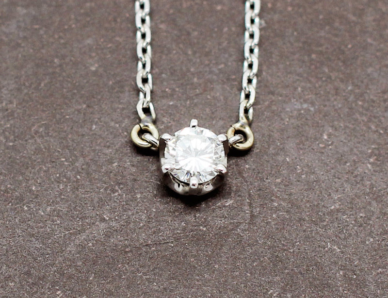 Pendentif Solitaire Diamant