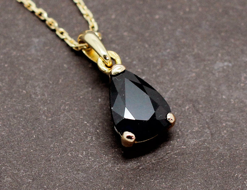 Pendentif Saphir Poire
