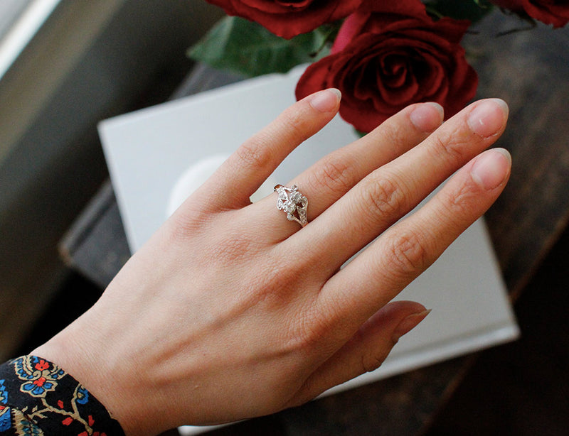 Bague Ancienne Diamants