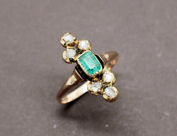 Bague Forme Marquise XIXe