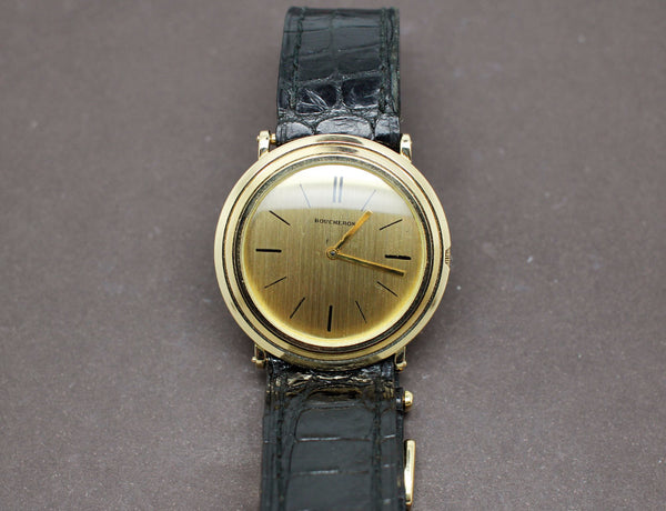 Montre Boucheron "Ronde" Vintage Or Jaune