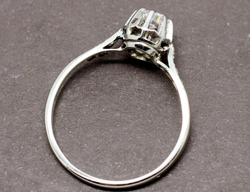 Solitaire Ancien Diamants