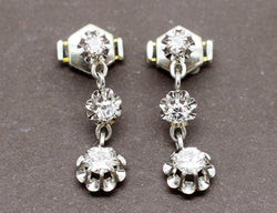Boucles d'Oreilles Diamants