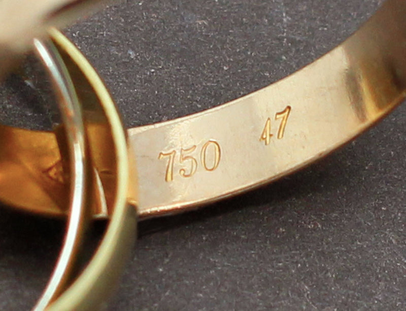 Bague Cartier Trinity GM T47
