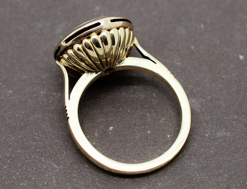 Bague Ancienne Diamants Taille Rose
