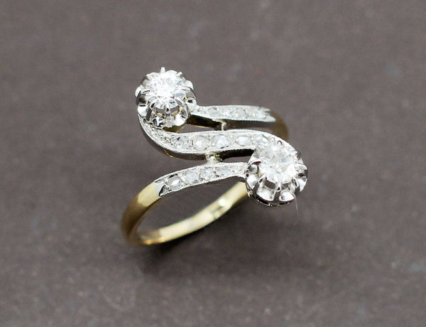 Bague Toi et Moi Diamants