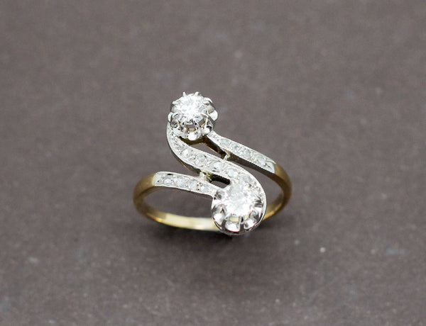 Bague Toi et Moi Diamants