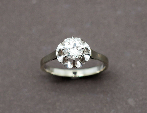 Solitaire Ancien Diamant