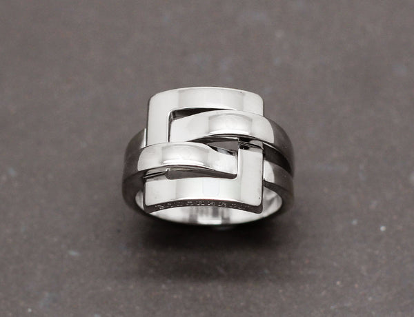 Bague Boucheron "Dechainee" Or Blanc