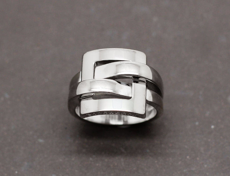 Bague Boucheron "Dechainee" Or Blanc