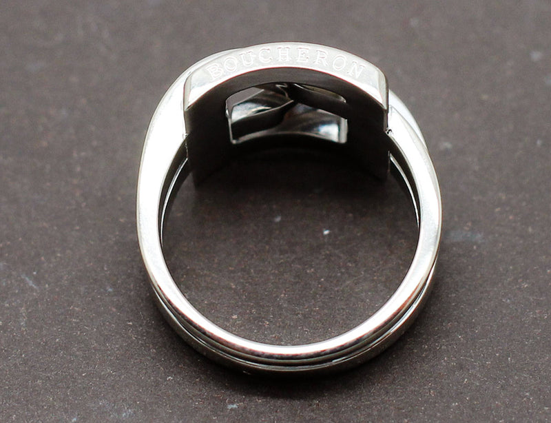 Bague Boucheron "Dechainee" Or Blanc
