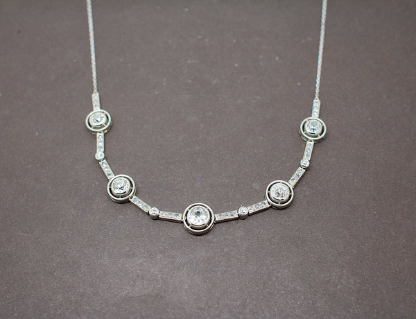 Collier Art Déco Diamants