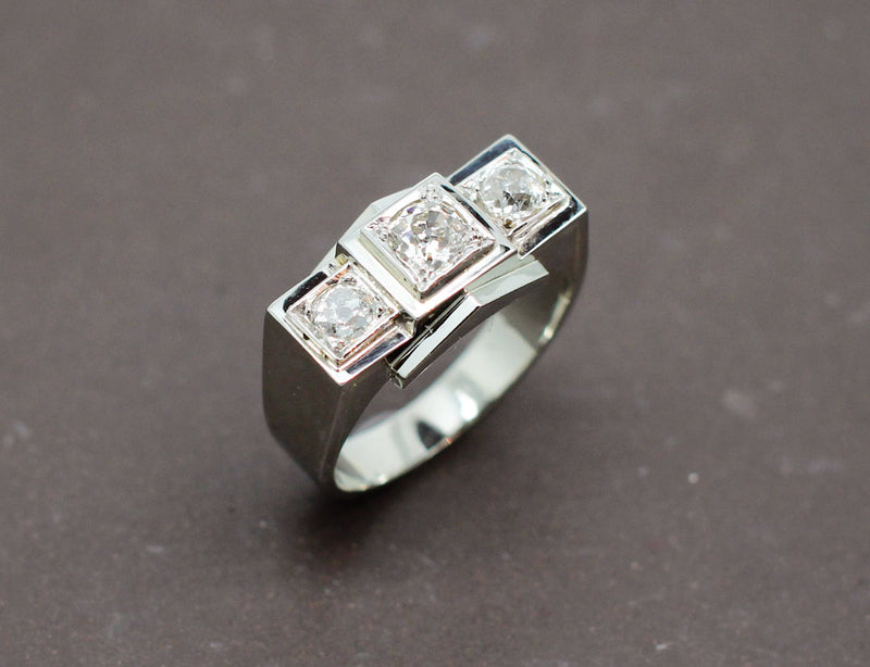 Bague Art Déco Diamants