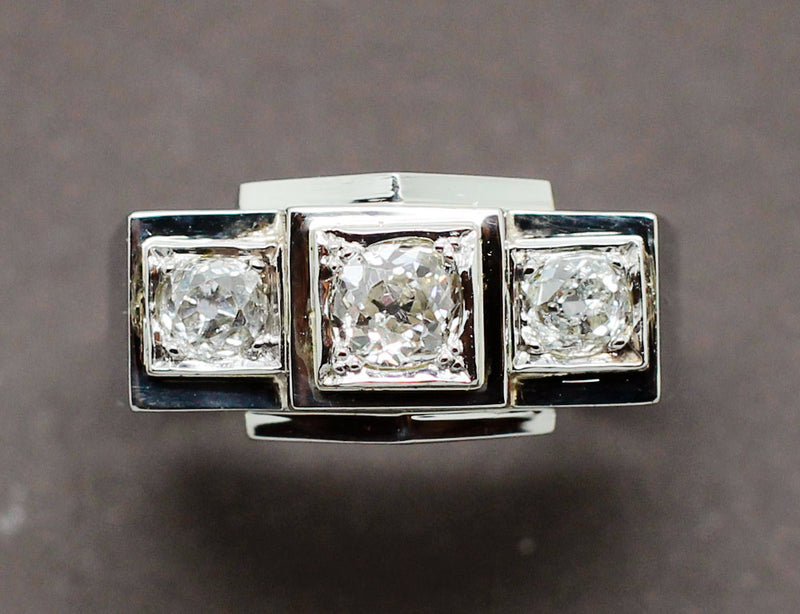 Bague Art Déco Diamants