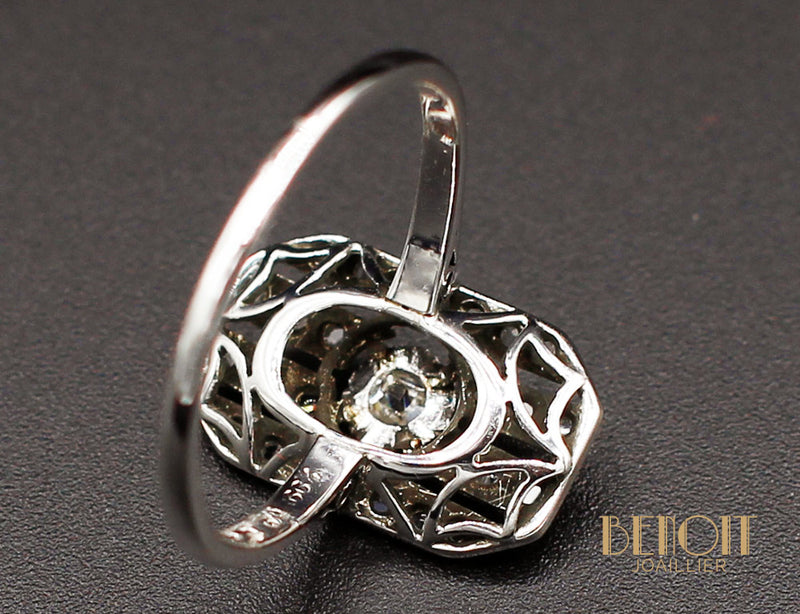 Bague Art Déco Diamants