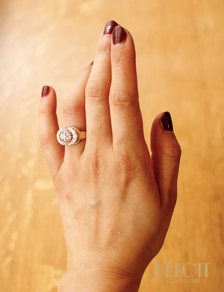 Bague 1950 Or Diamants