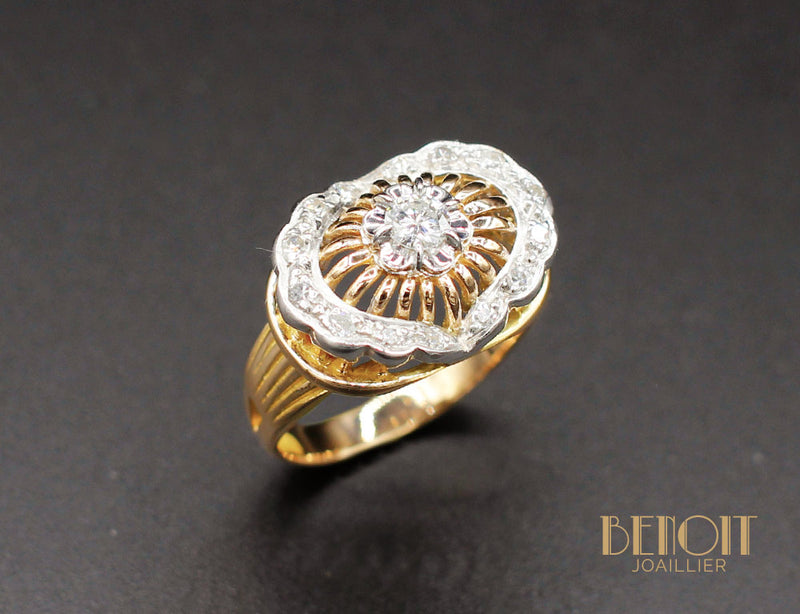 Bague 1950 Or Diamants