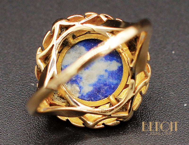 Bague Empire Lapis Lazuli et Diamants