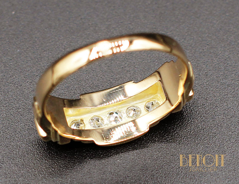 Bague Art Déco Moderniste