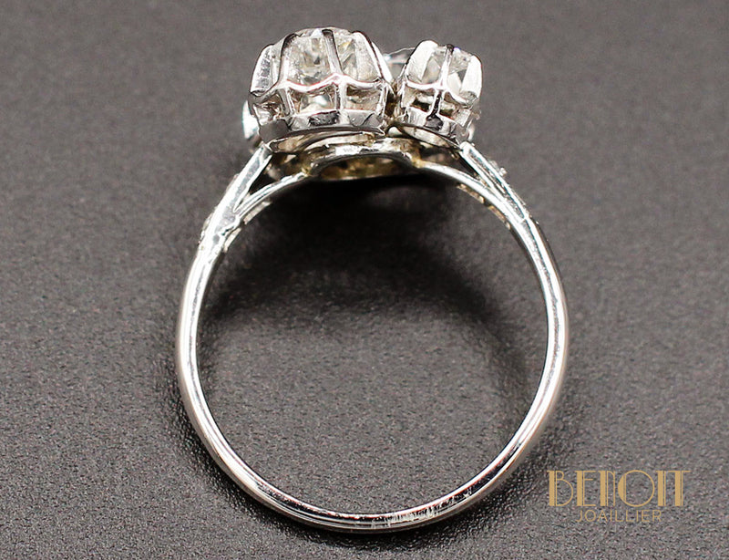 Bague Toi et Moi Diamants 1930