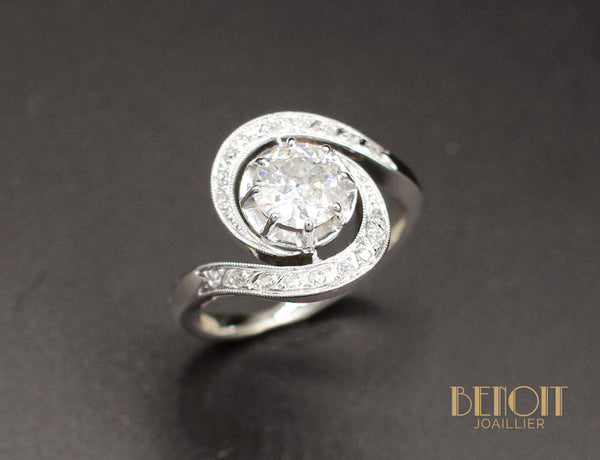 Bague Tourbillon Diamants