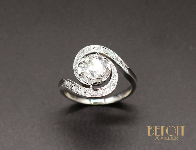 Bague Tourbillon Diamants