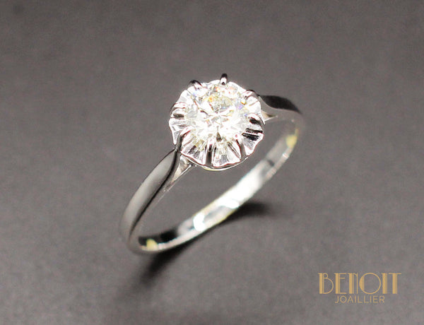 Solitaire Ancien Diamants