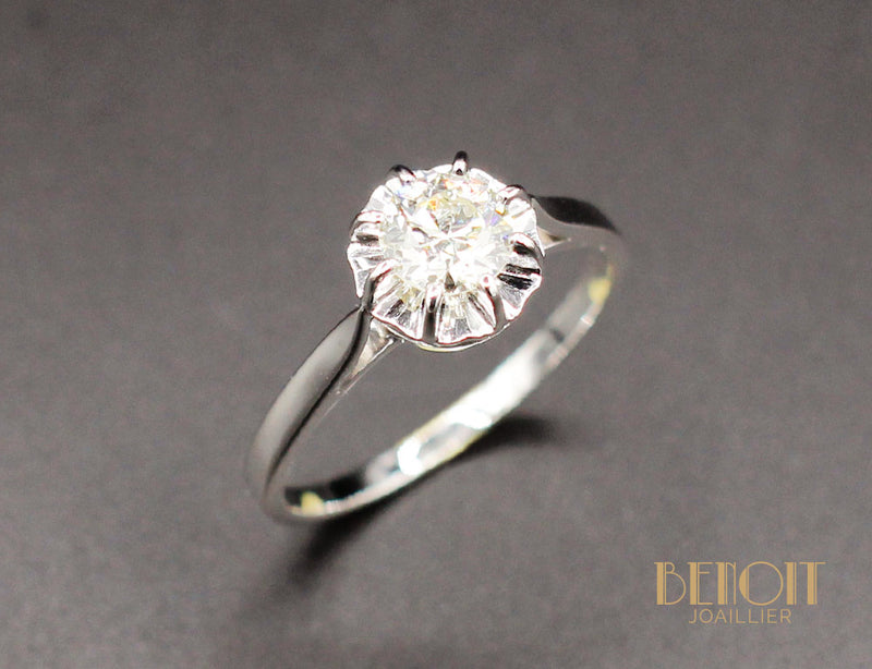 Solitaire Ancien Diamants