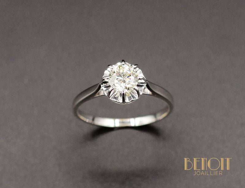 Solitaire Ancien Diamants