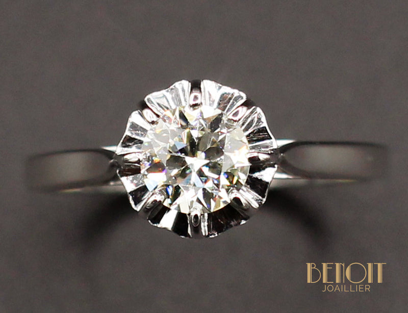 Solitaire Ancien Diamants