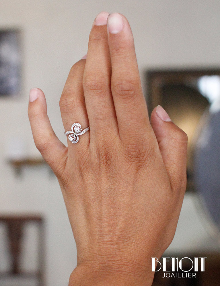 Bague Toi et Moi Diamants