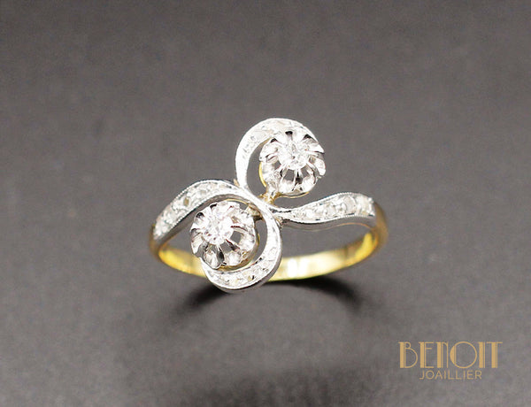 Bague Toi et Moi Diamants