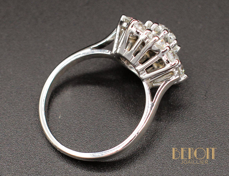 Bague Marguerite Diamants