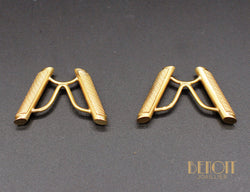 Boutons de Manchette Or Jaune