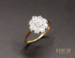 Bague Marguerite Diamants