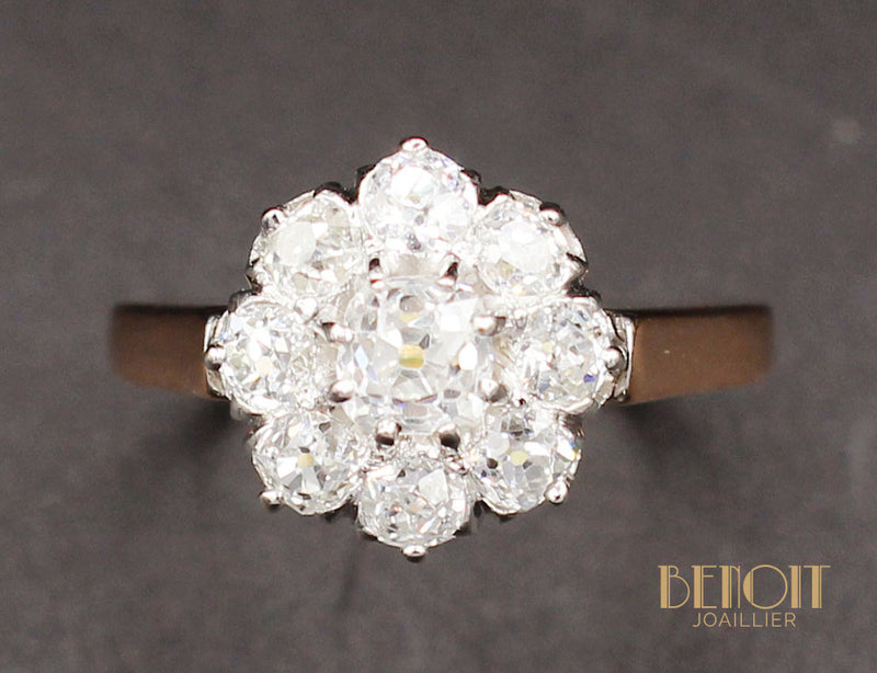 Bague Marguerite Diamants